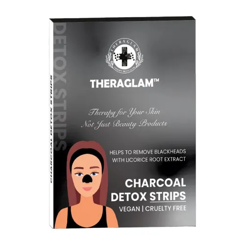 Image of THERAGLAM Charcoal Detox Nose Strips (PACK OF 6)