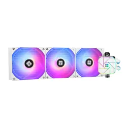 Thermalright Aqua Elite 360 White V3 Liquid CPU Cooler, 360 Cooling Row Size, 3 x 120mm PWM Fans,for AM4/AM5, Intel LGA1150/1151/1155/1156/1200/1700/1851,Desktop CPU Cooler 360mm AIO