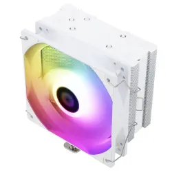 Thermalright Assassin King 120 SE White ARGB CPU Air Cooler, AK120 SE White ARB, 5 Heatpipes, TL-C12CW-S PWM Quiet Fan CPU Cooler with S-FDB Bearing, for AMD AM4/AM5/Intel LGA1700/1150/1151/...