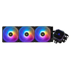Thermalright Frozen Prism 360 Black ARGB CPU Liquid Cooler,Efficient PWM