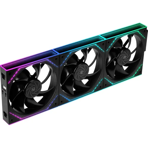 Image of Thermalright TL-M12Q 120mm ARGB Case Fan, Daisy-Chain | 1500RPM | Silent Computer Fan with Infinite Mirrors on Both Side