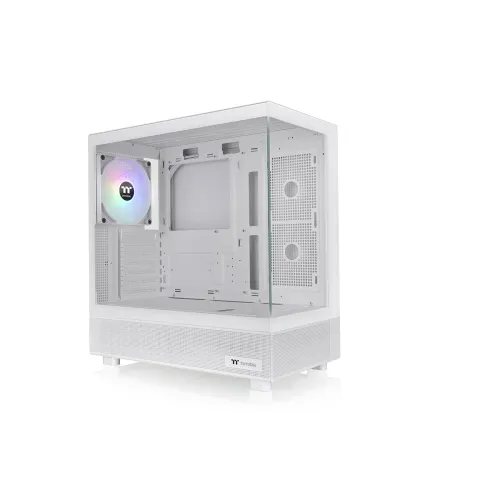 Image of Thermaltake View 270 TG ARGB White Cabinet, Tempered Glass, 3 ARGB Fans