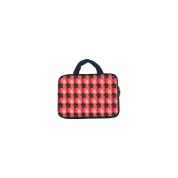 TheSkinMantra Chain Laptop Sleeve Bag Compatible with Laptop/Macbooks/Chrombook/Notebook/Zbook (14.1 Inch (Handle), Autumn Leaves)