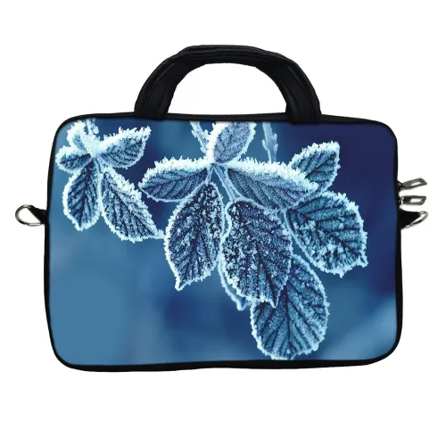 Image of Theskinmantra Snow Leaves Messenger Bag 