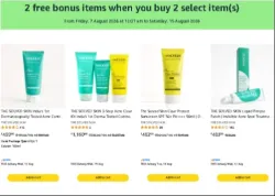 THE SOLVED SKIN Beauty Products Buy 2 Products Get 2 Bonus items
