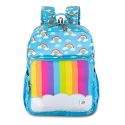 JUSTBAGS JB Printed, Water Resistant, Lightweight School Bags For Kids Boys And Girls- 3 to 4 year olds, for Nursery/Pre