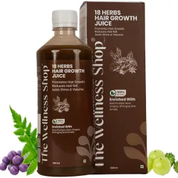 The Wellness Shop 18 Herbs Hair Growth Juice, 500ml