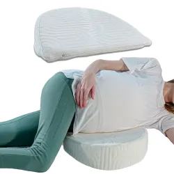 The White Willow Memory Foam Pregnancy Pillow