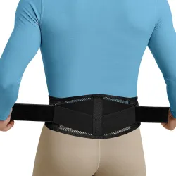 Thin & Lightweight Back Brace for Lower Back Pain Relief