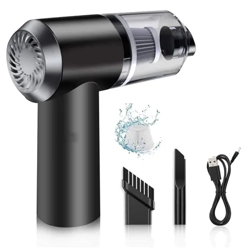 Image of ThisWorx 12V Portable Car Vacuum Cleaner with HEPA Filter