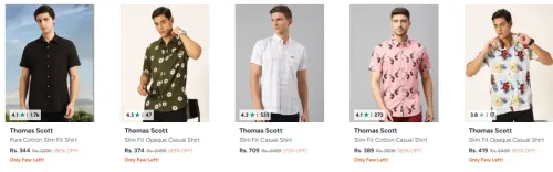 Image of Thomas Scott Fit Shirt Upto 85% Discount 