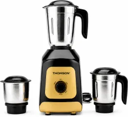 Thomson Kitchen Master 500 W Juicer Mixer Grinder (3 Jar KitchenMaster 500W | 3 Jars | Black & Golden)