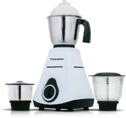 Thomson MX01 500 W Juicer Mixer Grinder (Kitchen Master | 3 Jars | White)