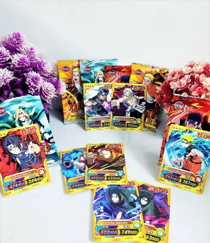 Image of Thrifx Premium First Ever Naruto Cards 50Pcs (Pack Of 6)