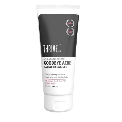 Image of ThriveCo Goodbye Acne™ Face Wash | Reduces Acne-Causing Bacteria & Sebum Production | Men & Women, 100ml