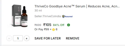 Image of ThriveCo Goodbye Acne™ Serum 30ml