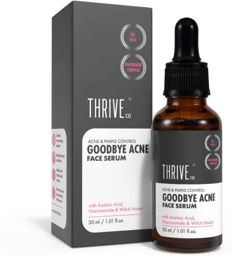 Image of ThriveCo Goodbye Acne™ Serum | Reduces Acne, Acne Marks & Sebum| Nondrying & Moisturising  (30 ml)