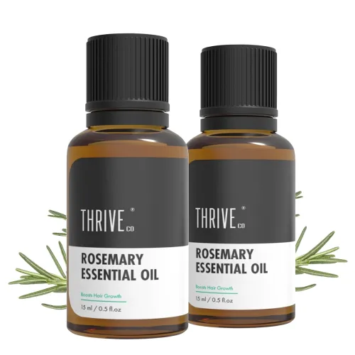 Image of ThriveCo Rosemary Essential Oil For Hair Growth15Ml (Pack Of 2)