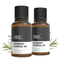 ThriveCo Rosemary Essential Oil For Hair Growth15Ml (Pack Of 2)