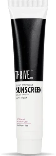Image of ThriveCo SPF 50 PA Dewy Sunscreen 30ml