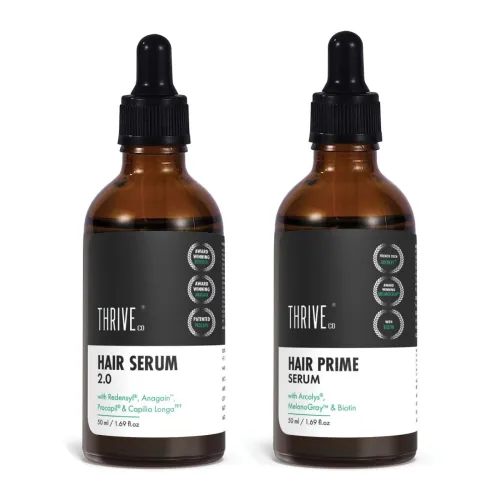 Image of ThriveCo Ultimate Haircare Duo (Growth 2.0 & Anti-Grey Serum, 2x50ml)