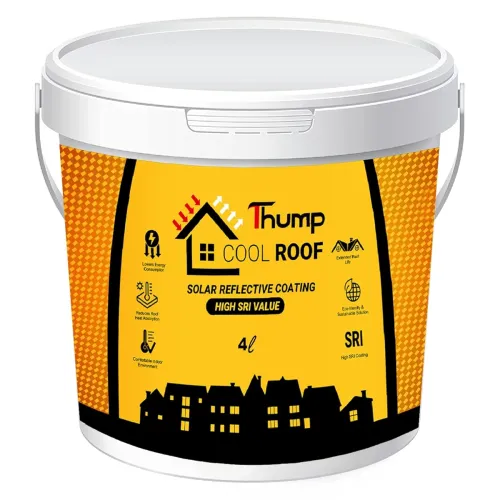 Image of Thump Roof Paint High SRI Heat Resistant Solar (4 L