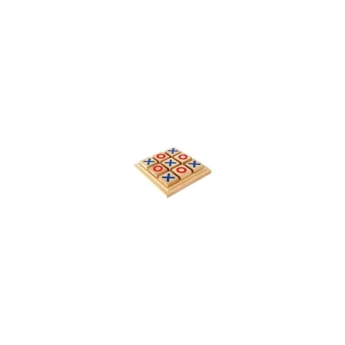 Image of YBN Marketing Classic Tic Tac Toe Wooden Game Zero and Cross