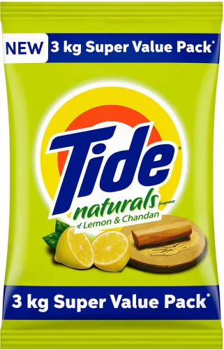 Image of Tide Naturals Detergent Powder 3kg