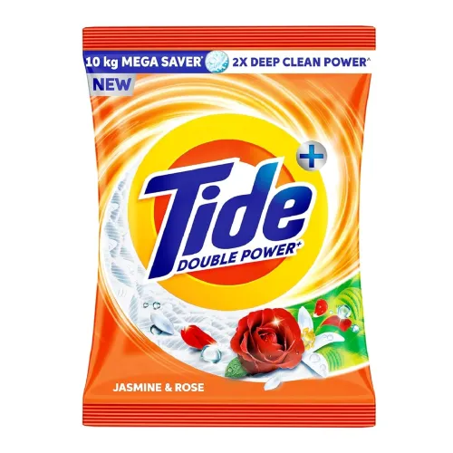 Image of Tide Plus Detergent Washing Powder - 10kg Mega Saver Pack 