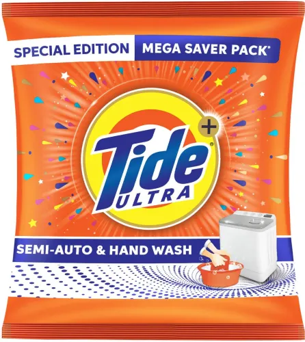Image of Tide Ultra Semi-Auto & Hand Wash Detergent Powder (5 kg)