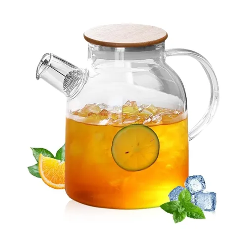 Image of TIENER Borosilicate Glass Water Jug 1.8L