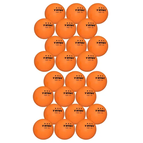 Image of TIMA 3-Star Table Tennis Balls – 48-Pack (Orange)