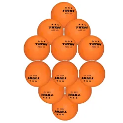 TIMA Training 3 Star Table Tennis Balls - 40+mm Regulation Bulk Ping Pong Balls for Competition and Recreational Play In