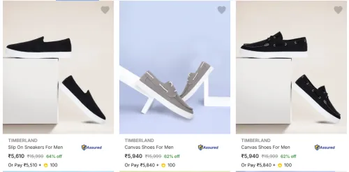 Image of Timberland Men’s Shoes upto 64% Discount