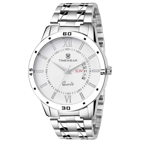 Image of TIMEWEAR Analog Day Date Functioning Stainless Steel.