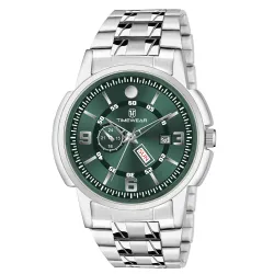 TIMEWEAR Analog, Day Date Functioning, Stainless Steel Chain Watch for Men