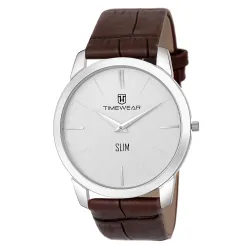 TIMEWEAR Analog Leather Strap Watches for Men