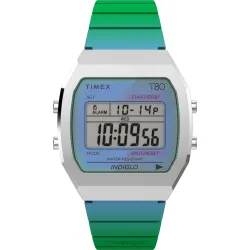 TIMEX 80 Unisex 36 mm Digital Watch TW2V74500