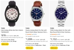 TIMEX Analog Men Watch Starting Upto 60% Discount