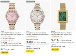 TIMEX Analog Watch @ Flat 65% OFF