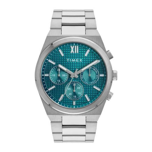 Image of TIMEX Analog Silver Stainless Steel Watch for Men
