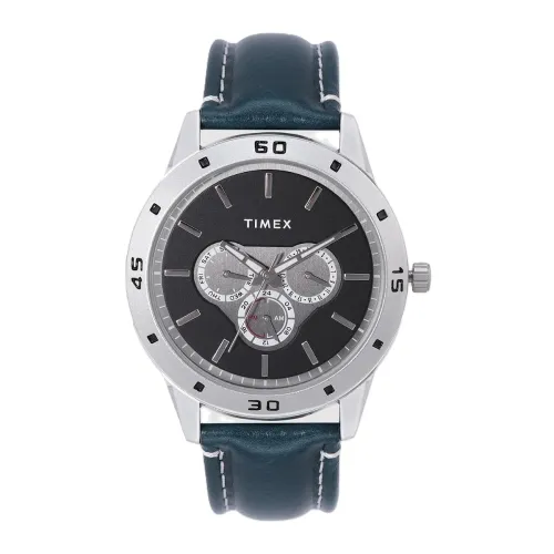 Image of TIMEX Analog Watch for Men with Round Dial & Water Resistant 