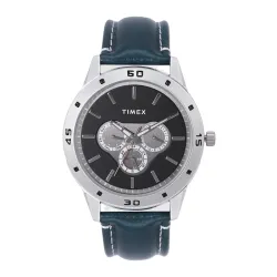 TIMEX Analog Watch for Men with Round Dial & Water Resistant 