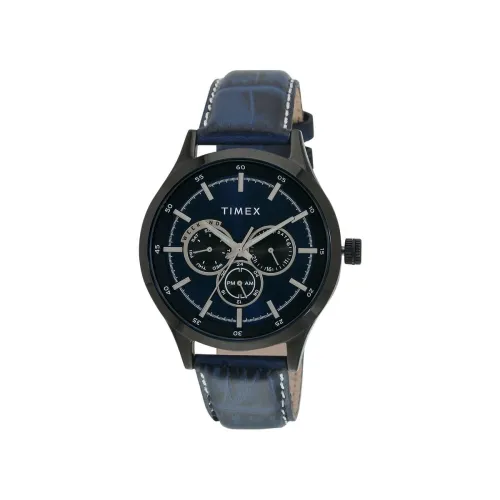Image of TIMEX Analog Watch for Men with Round Dial & Water Resistant Man's Wrist Watches