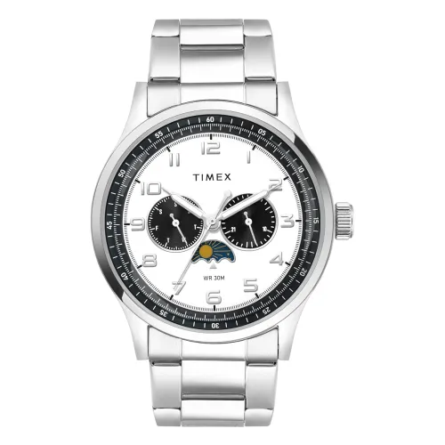 Image of TIMEX Analog Watch for Men with Round Dial & Water Resistant Man's Wrist Watches
