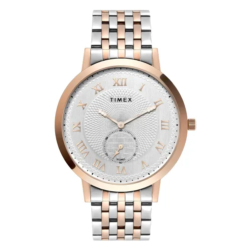 Image of TIMEX Analog Watch for Men with Round Dial & Water Resistant Man's Wrist Watches