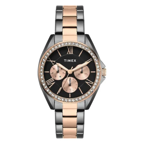 Image of TIMEX Analog Watch for Woman with Round Dial & Water Resistant 