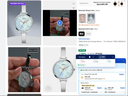 Image of TIMEX Analog Watch for Women