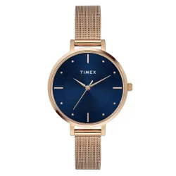 TIMEX Analog Watch for Women with Round Dial & Water Resistant Womens Wrist