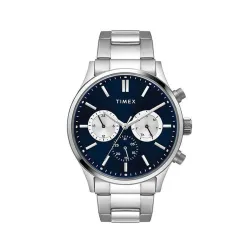 TIMEX Analog Watch for Men with Round Dial & Water Resistant Mans Wrist Watches